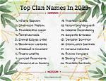 A Guide to "Beste Clan Namen"