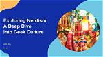 A Journey into Geek Culture and Beyond