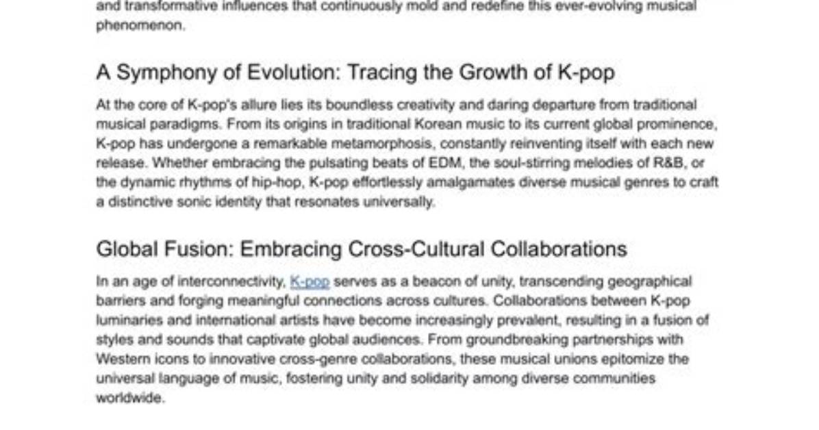 A Journey into Musical Innovation and Cultural Impact