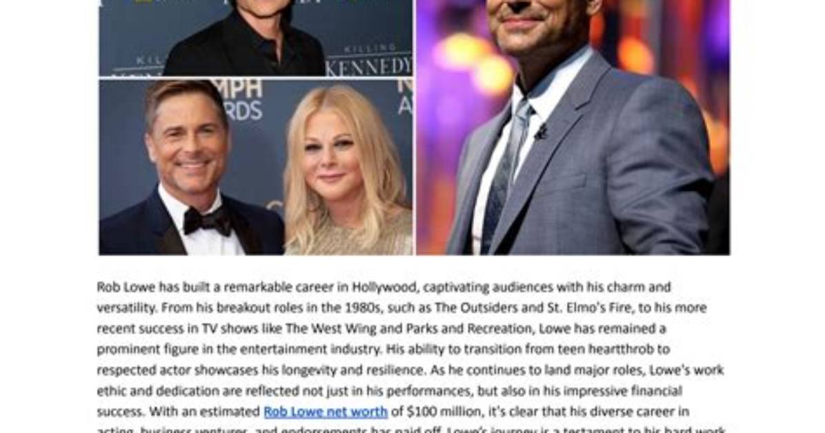 A Look at His Impressive Net Worth