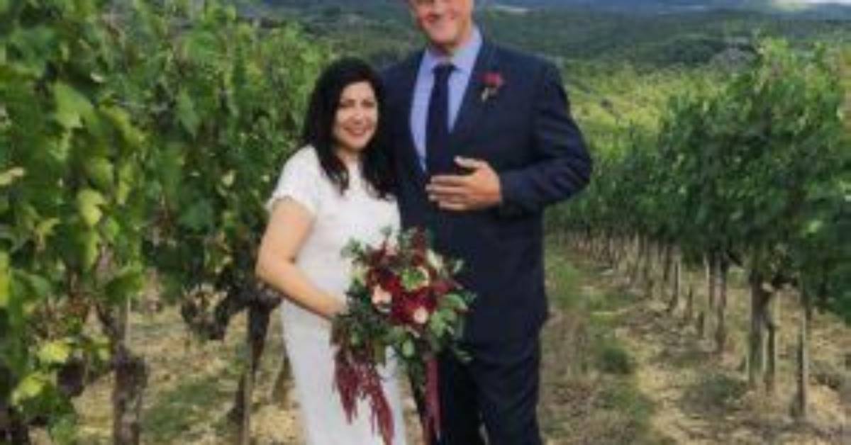 Abraham Benrubi Married His Beautiful Wife Christina Ferreira in a Gorgeous Vineyard