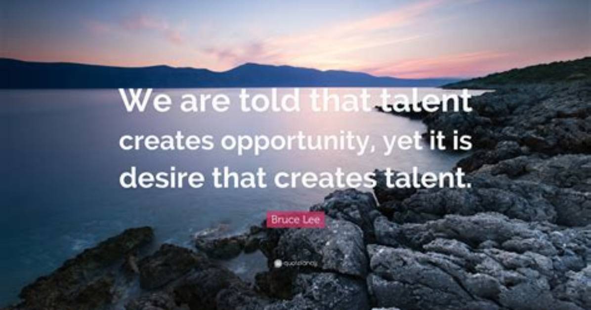 An Exploration of Talent, Success, and Inspiration