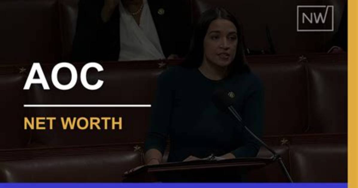 Aoc Net Worth in 2024: a Comprehensive Look