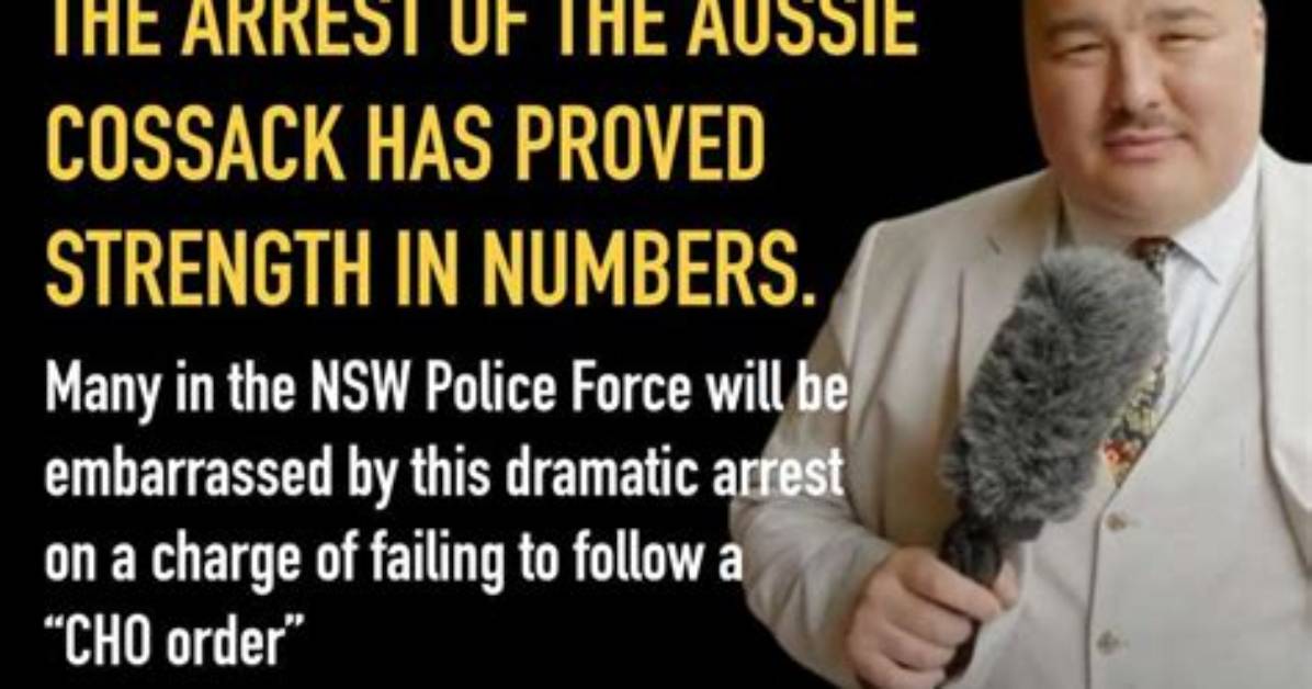 Aussie Cossack Arrest: What Did He Do? Family and Charges Details