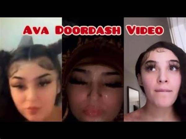 Ava Doordash Head Video: a Glimpse into the Life of a Rising Star