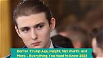Barron Trump's Age: Everything You Need to Know