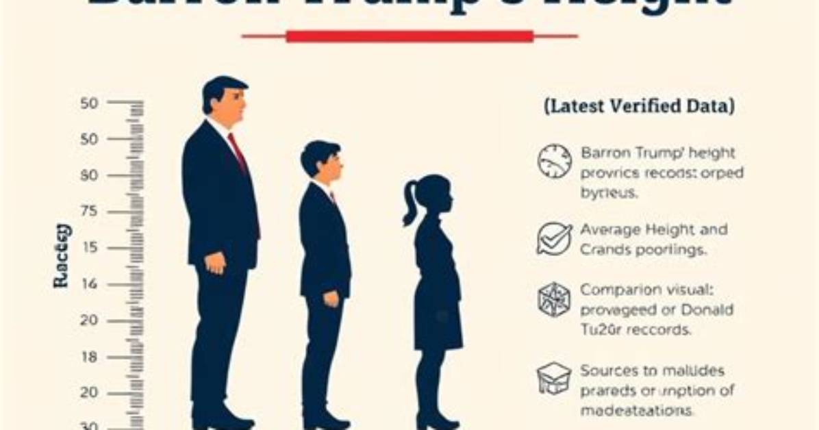 Barron Trump's Remarkable Height: a Glance at the Young Trump's Stature
