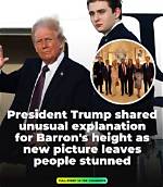 Barron Trump's Unusual Height: Gigantic Genetics or Medical Condition?