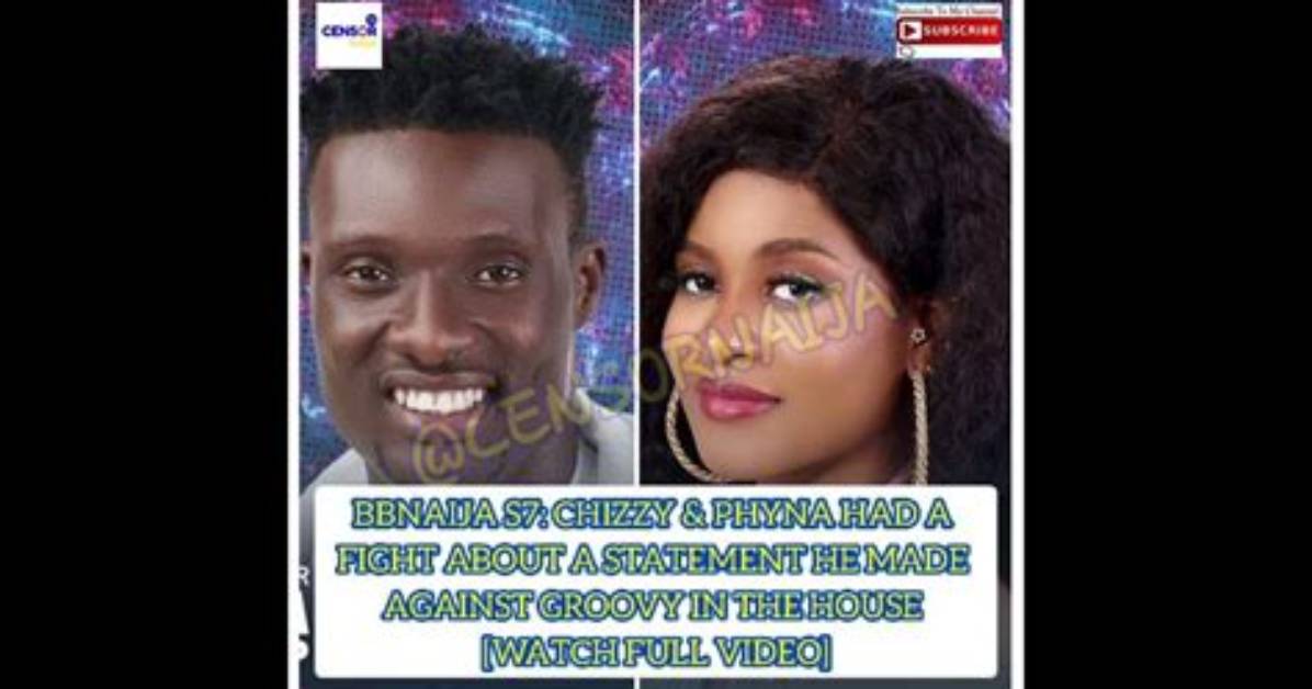 Bbnaija S7: Phyna Disputed Chizzy’s Statement and Quarrel Erupt Between Them