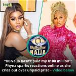 Bbnaija Season 7: Lovestruck Phyna Cries Her Eyes out as Her Boo, Groovy, Gets Moved to Level 1