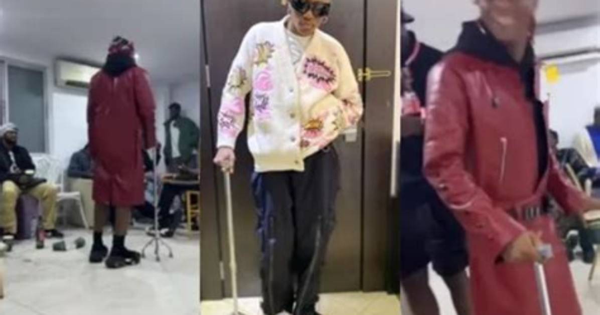 Bella Shmurda Mocks Victony over His Condition – Walks Just Like Him