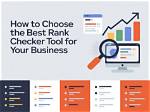Best Rank Checker Tool for Higher Rankings
