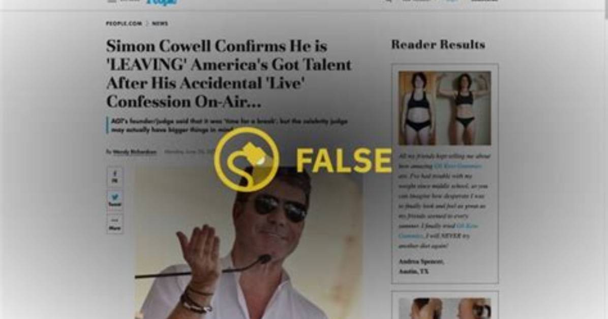 Beware: Simon Cowell Scam Alert!