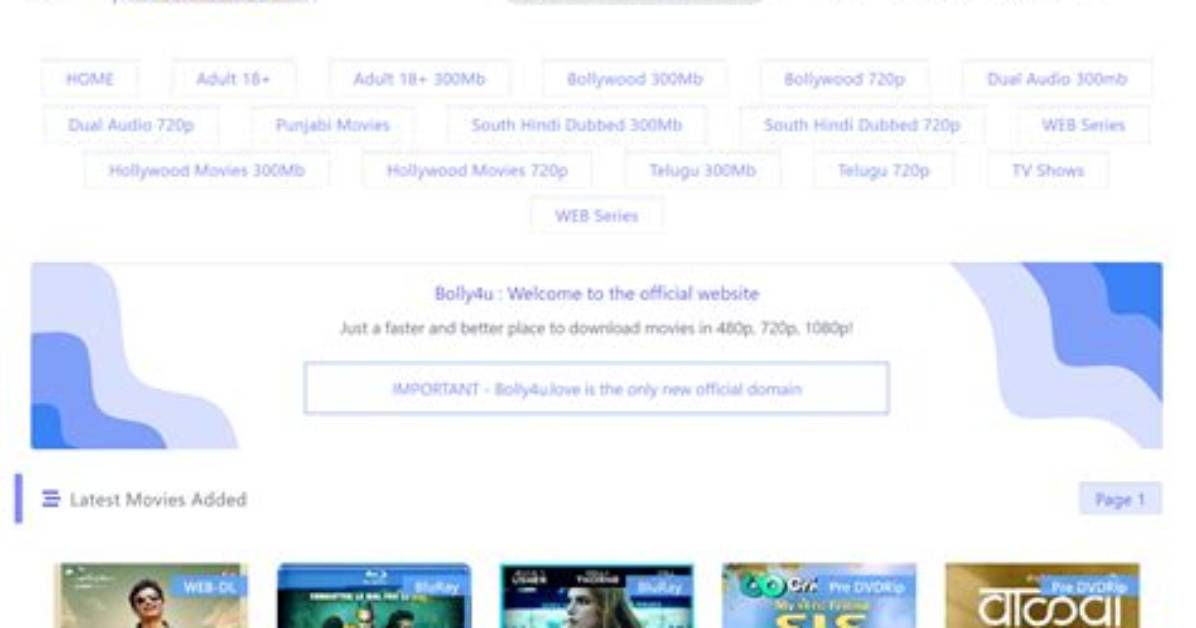 Bolly4U Cc Movies: a Comprehensive Guide to Indian Cinema Streaming