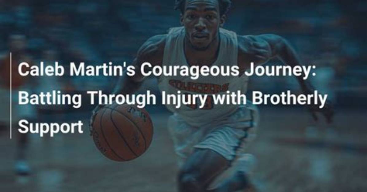 Caleb Martin: the Underdog’s Journey to the Nba Draft