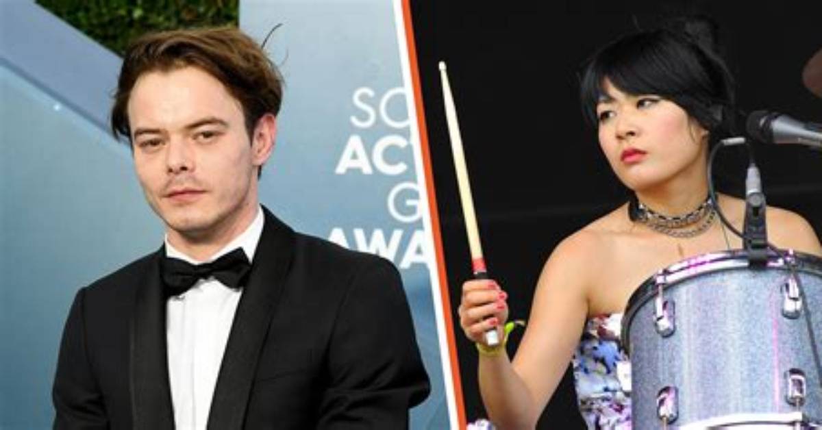 Charlie Heaton and Akiko Matsuura