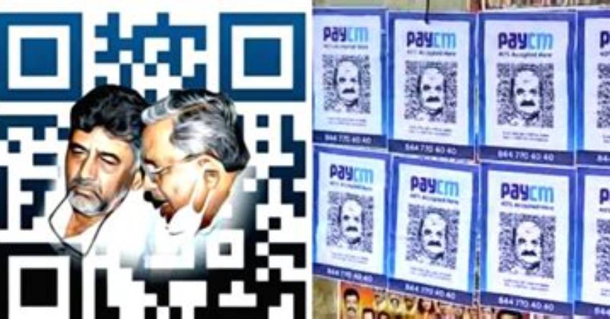 Cong, Bjp Use Qr Code Posters to Blame Each Other in K’taka