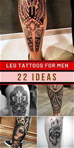 Creative Expressions: Small Male Leg Tattoos