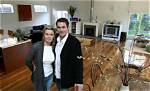 David Hobson and His Wife