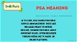 Decoding Psa: What Does Psa Stand for on Social Media?