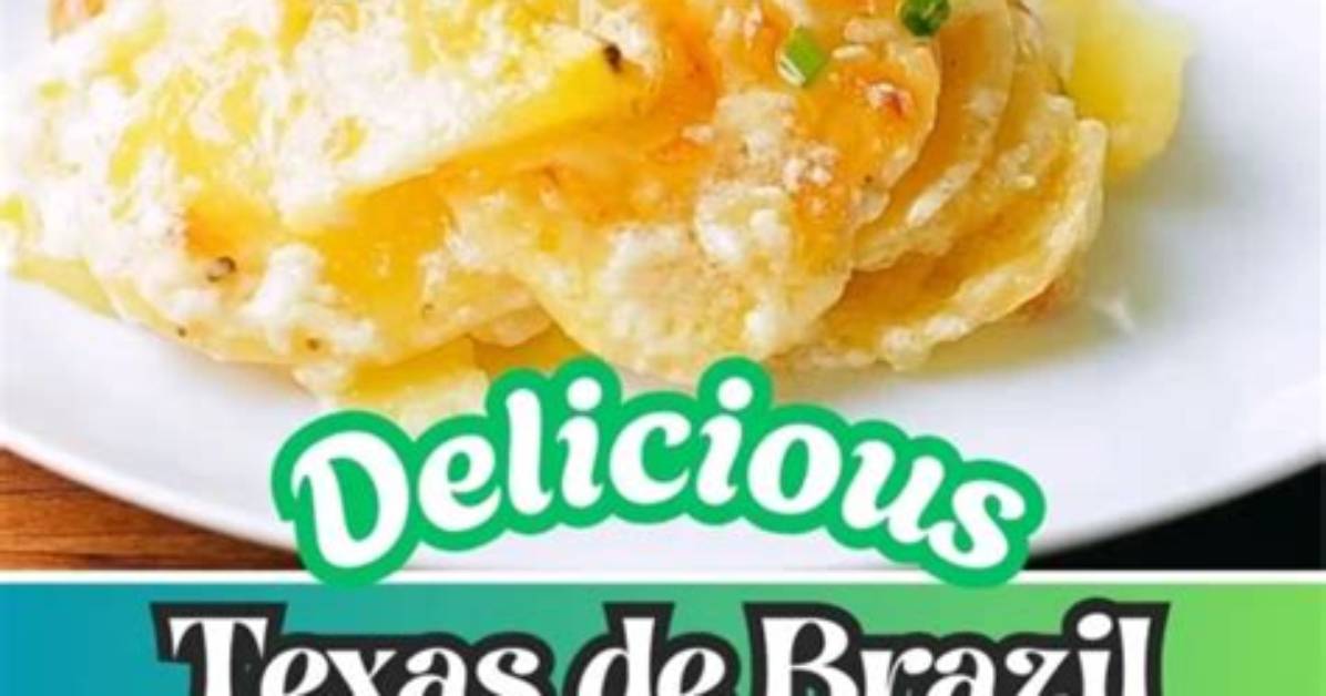 Deliciously Cheesy: Discovering Texas De Brazil Au Gratin Potatoes