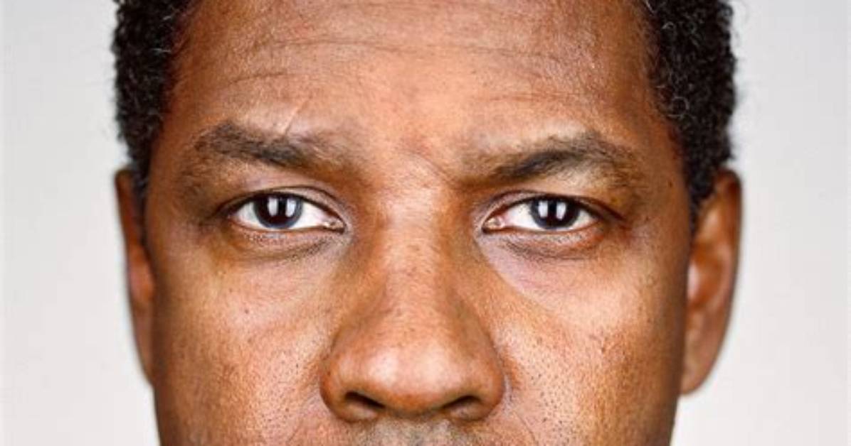 Denzel Washington and the Art of Face Symmetry