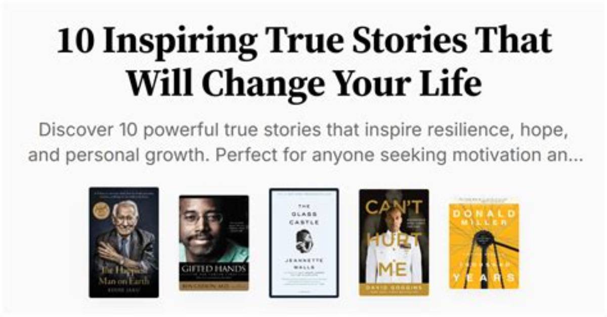 Discover Untold Stories and Inspiring Lessons