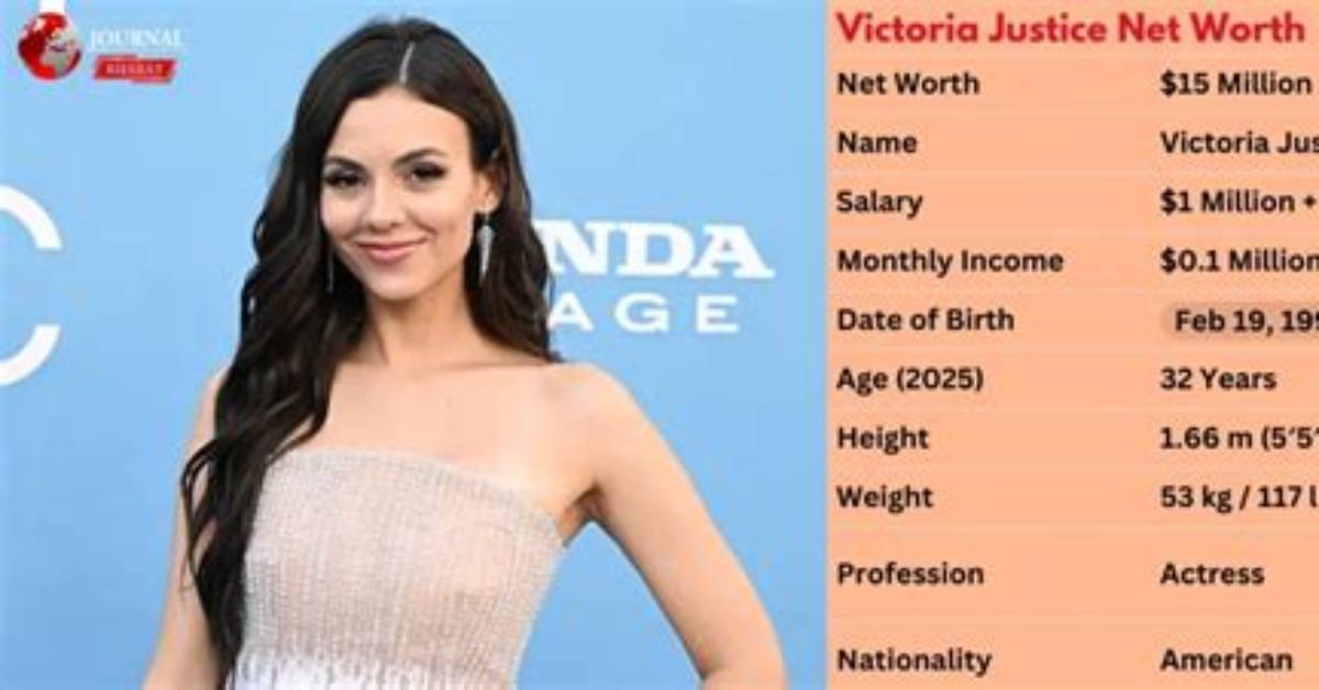 Discover Victoria Justice's Net Worth and Unlock Surprising Insights