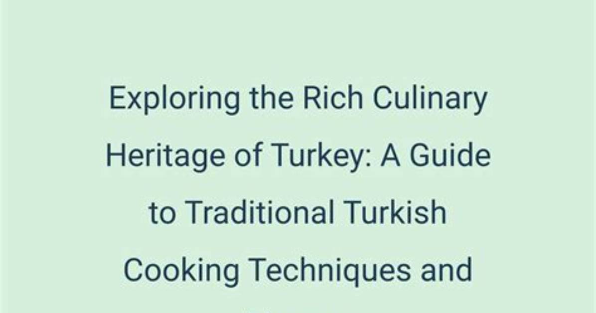 Discovering Hart's Turkey: a Culinary Journey