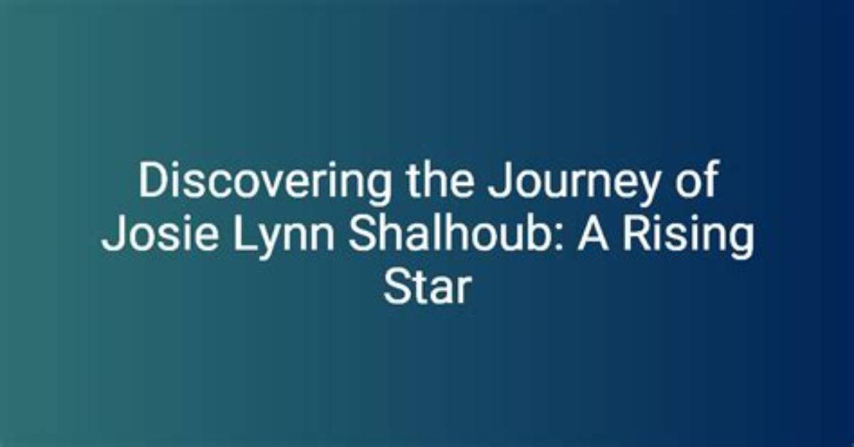 Discovering Nicole Shalhoub: a Journey of Talent and Inspiration