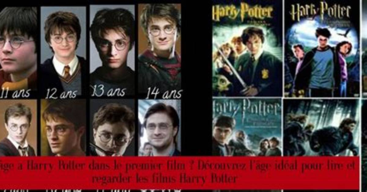 Discovering the Age of Harry Potter in Each Movie