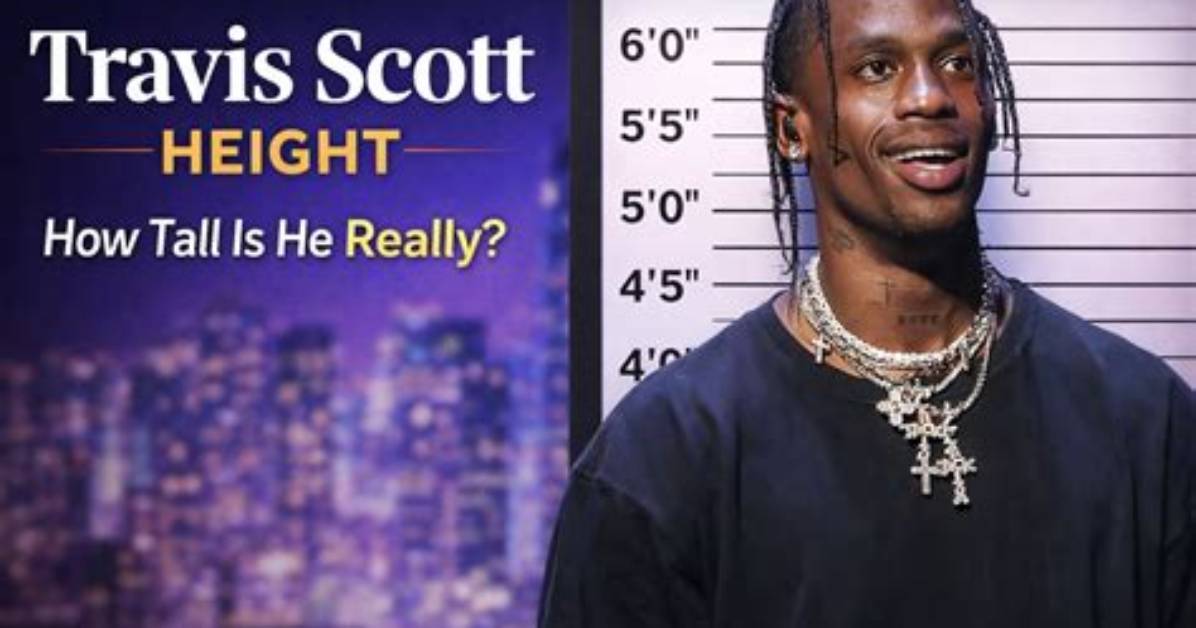 Discovering the Height of Travis Scott: How Tall Is He Really?