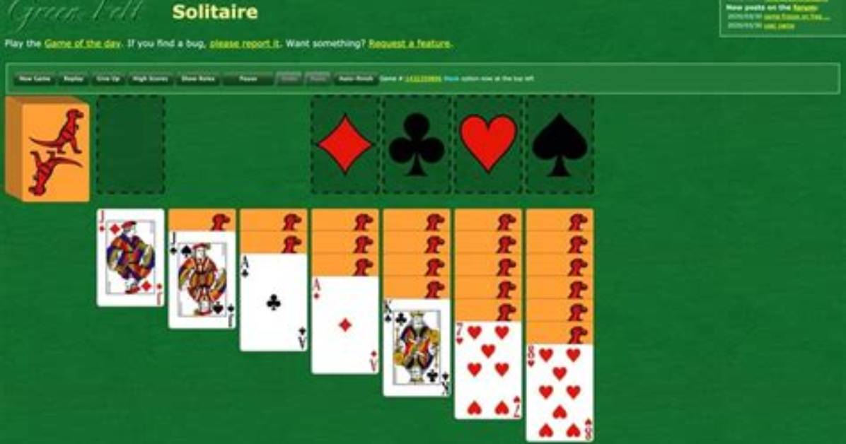 Discovering the World of Green Felt Solitaire Freecell