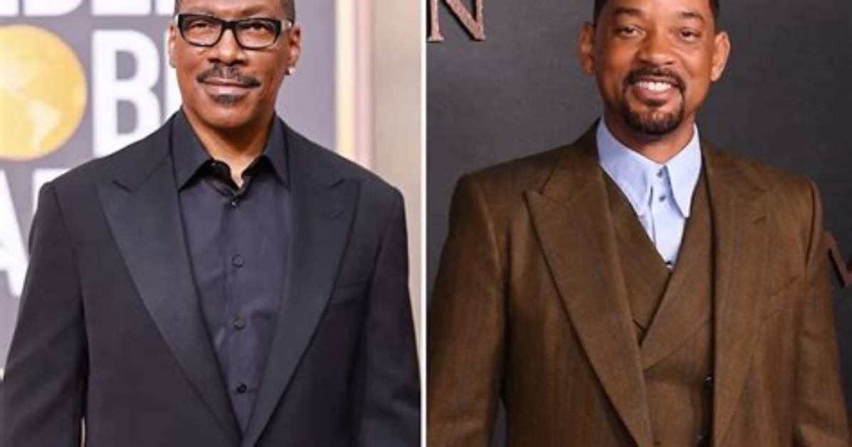 Eddie Murphy Explains That Surprising Will Smith Joke from His Golden Globes Speech: ‘It’s All Love’