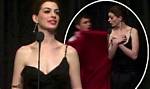 Embarrassing! Anne Hathaway's Wardrobe Malfunctions Caught on Camera