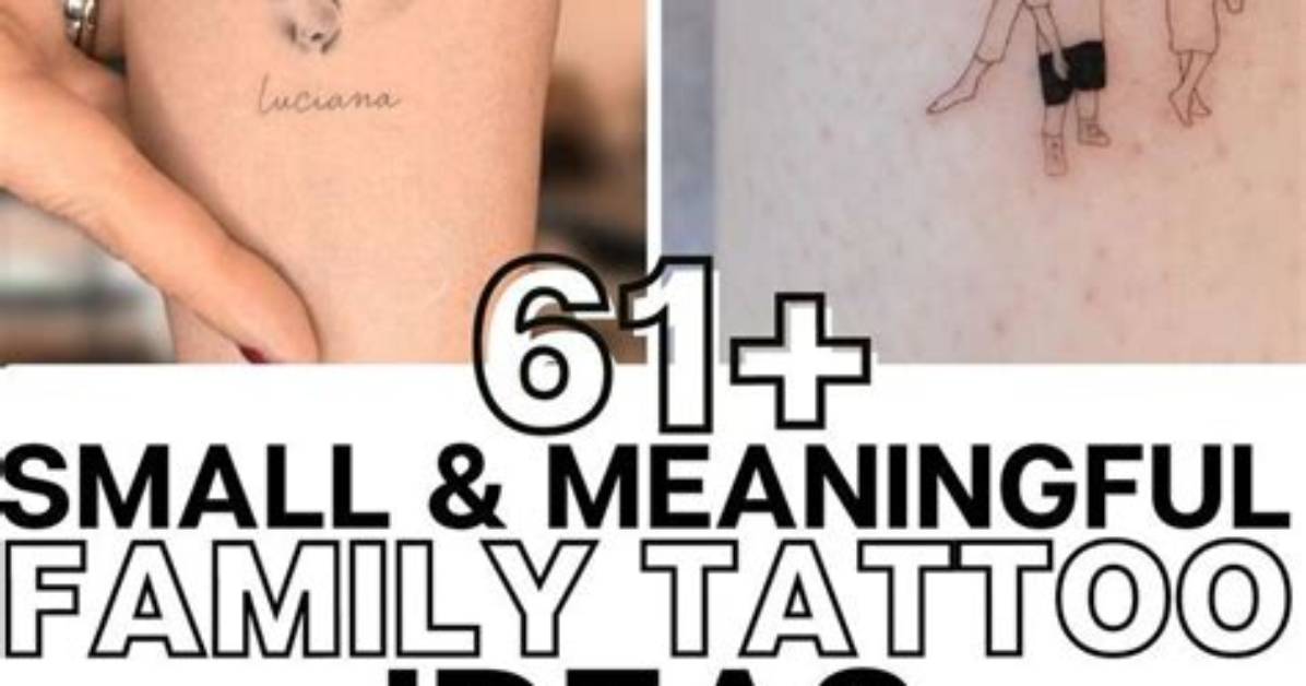Embracing Heritage: the Meaning Behind Family Tattoos for Men