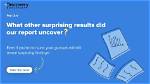 Exclusive Insights and Surprising Findings