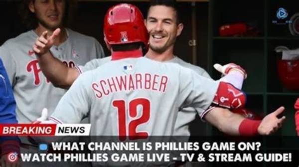 Experience the Thrill: How to Watch Phillies Game Live