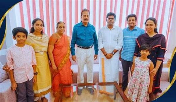 Exploring the Bjp Annamalai Family Photos: a Glimpse into Their Lives