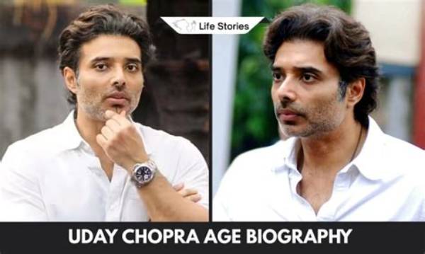 Exploring the Cinematic Journey of Uday Chopra