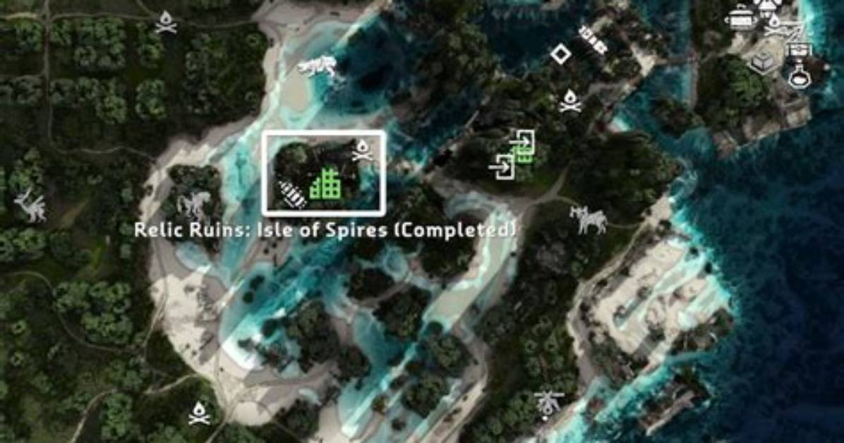 Exploring the Isle of Spires Relic Ruins