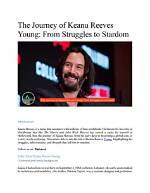 Exploring the Life and Legacy of Keanu Reeves’ Daughter