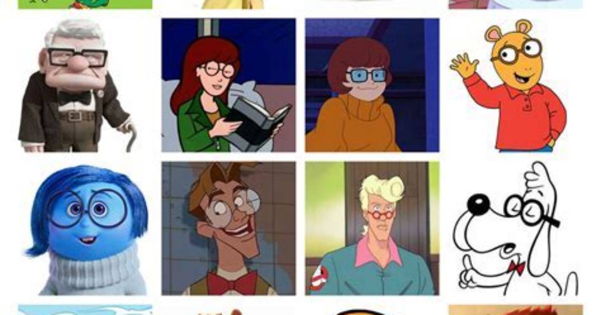Exploring the World of Cartoon Characters with Glasses