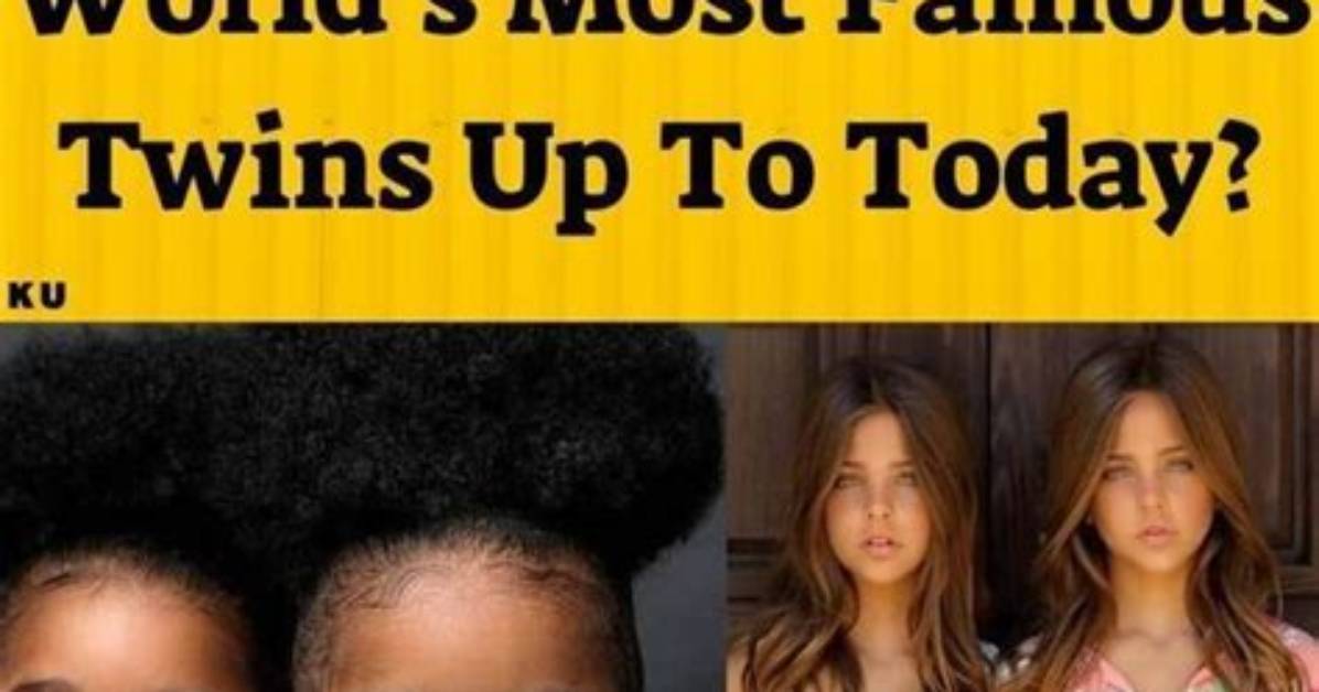 Exploring the World of Famous Twins: Their Age and Impact