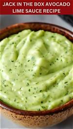 Exploring the Zest of Avocado Lime Sauce at Jack in the Box
