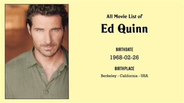 Extensive Filmography: Ed Quinn's Movies and Tv Appearances
