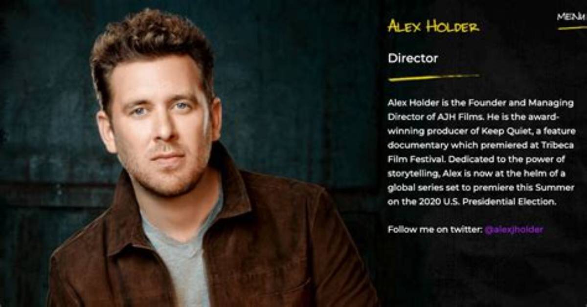Filmmaker Alex Holder Provides Essential Documents to the Jan 6 Committee, Here Is What We Know About Him