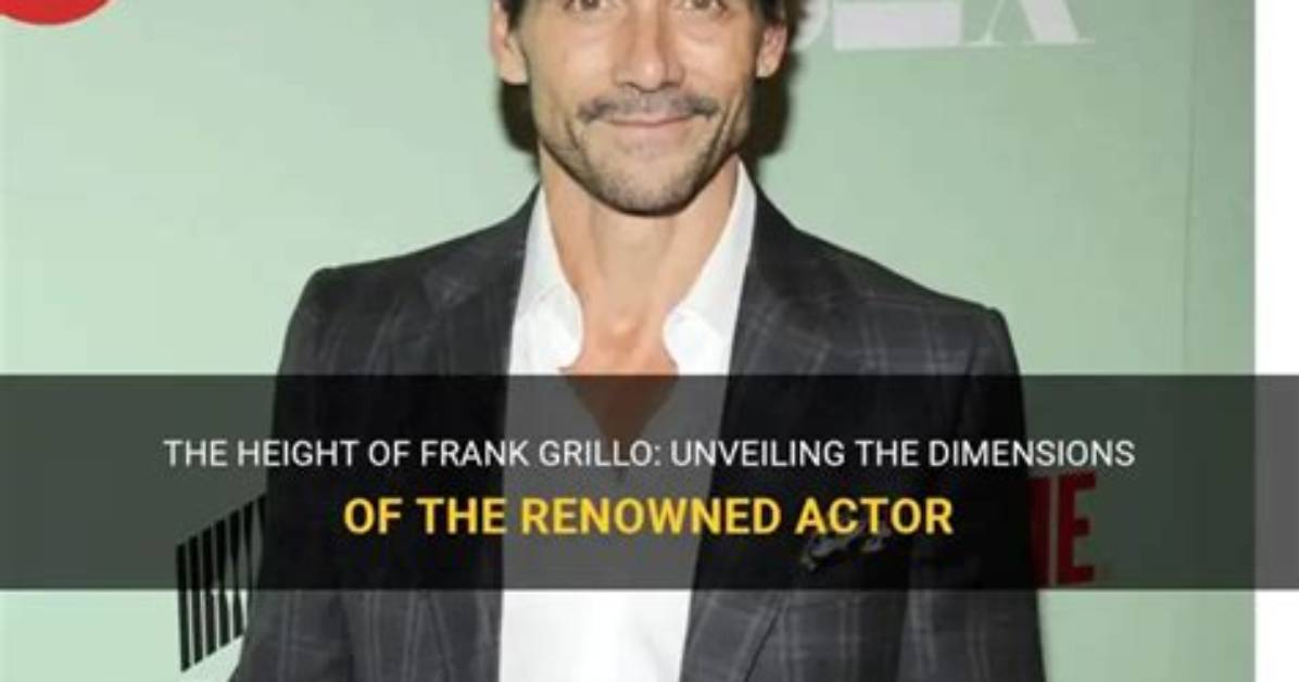 Frank Grillo's Height: Know the True Stature of the Action Star