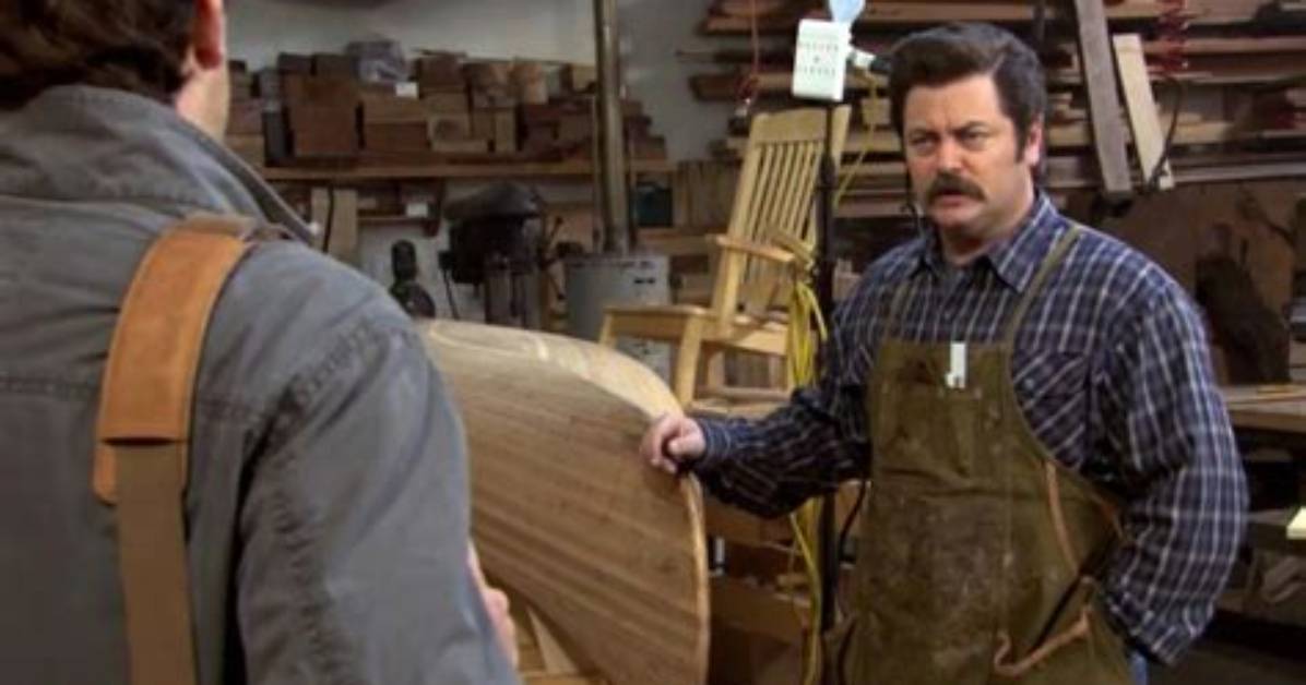 From Ron Swanson to Woodworking Wizard