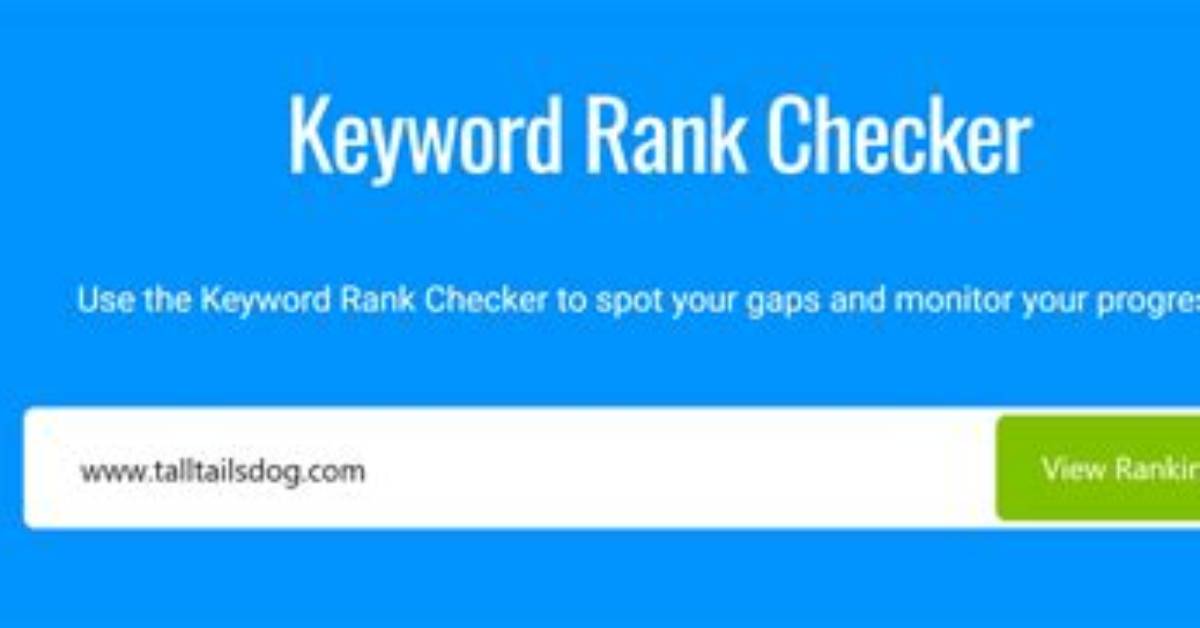 Get the Score: Check Your Keyword Rank on Google
